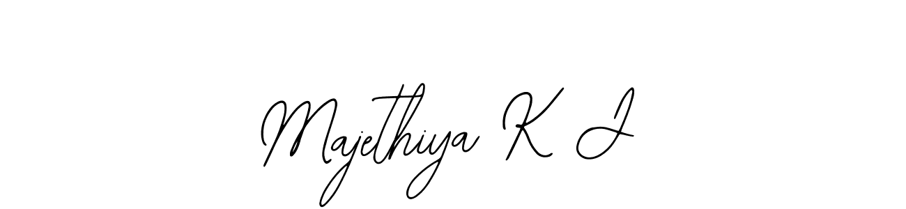 Bearetta-2O07w is a professional signature style that is perfect for those who want to add a touch of class to their signature. It is also a great choice for those who want to make their signature more unique. Get Majethiya K J name to fancy signature for free. Majethiya K J signature style 12 images and pictures png