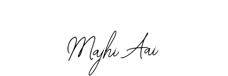 Also You can easily find your signature by using the search form. We will create Majhi Aai name handwritten signature images for you free of cost using Bearetta-2O07w sign style. Majhi Aai signature style 12 images and pictures png