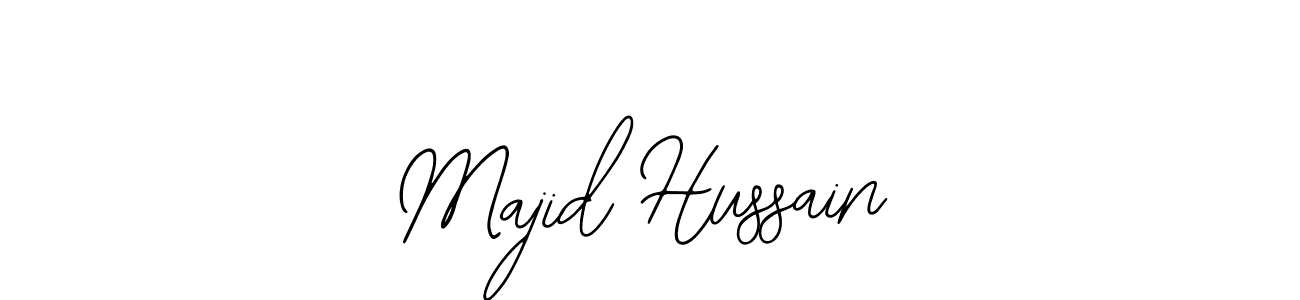 Create a beautiful signature design for name Majid Hussain. With this signature (Bearetta-2O07w) fonts, you can make a handwritten signature for free. Majid Hussain signature style 12 images and pictures png