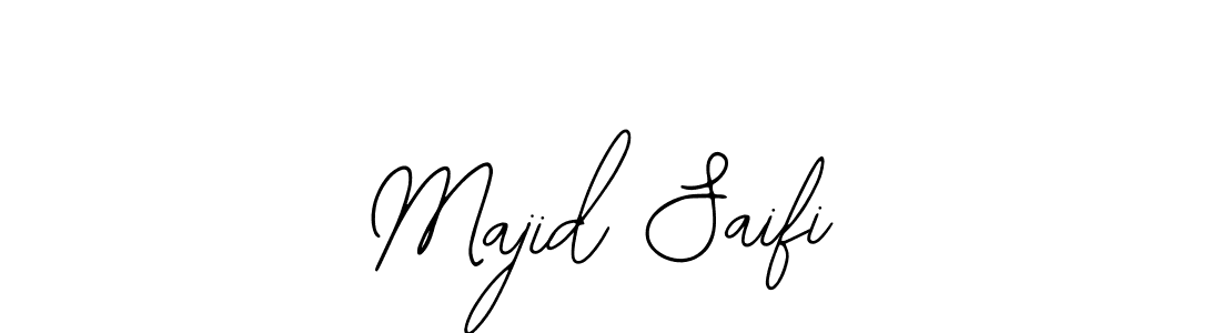 Also You can easily find your signature by using the search form. We will create Majid Saifi name handwritten signature images for you free of cost using Bearetta-2O07w sign style. Majid Saifi signature style 12 images and pictures png