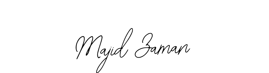 How to make Majid Zaman name signature. Use Bearetta-2O07w style for creating short signs online. This is the latest handwritten sign. Majid Zaman signature style 12 images and pictures png