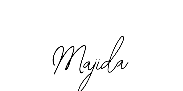 How to make Majida name signature. Use Bearetta-2O07w style for creating short signs online. This is the latest handwritten sign. Majida signature style 12 images and pictures png