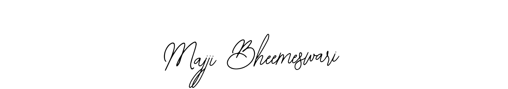 Design your own signature with our free online signature maker. With this signature software, you can create a handwritten (Bearetta-2O07w) signature for name Majji Bheemeswari. Majji Bheemeswari signature style 12 images and pictures png