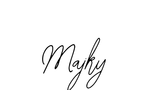 How to make Majky signature? Bearetta-2O07w is a professional autograph style. Create handwritten signature for Majky name. Majky signature style 12 images and pictures png