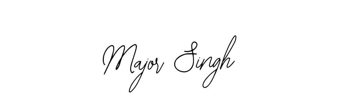 Major Singh stylish signature style. Best Handwritten Sign (Bearetta-2O07w) for my name. Handwritten Signature Collection Ideas for my name Major Singh. Major Singh signature style 12 images and pictures png