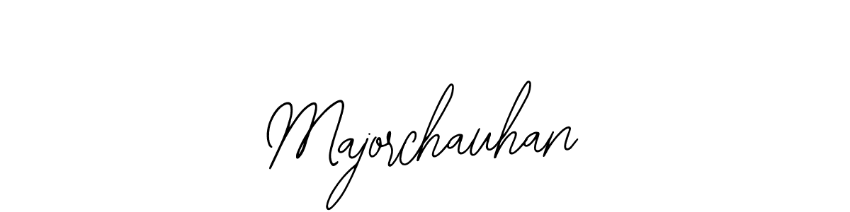 The best way (Bearetta-2O07w) to make a short signature is to pick only two or three words in your name. The name Majorchauhan include a total of six letters. For converting this name. Majorchauhan signature style 12 images and pictures png