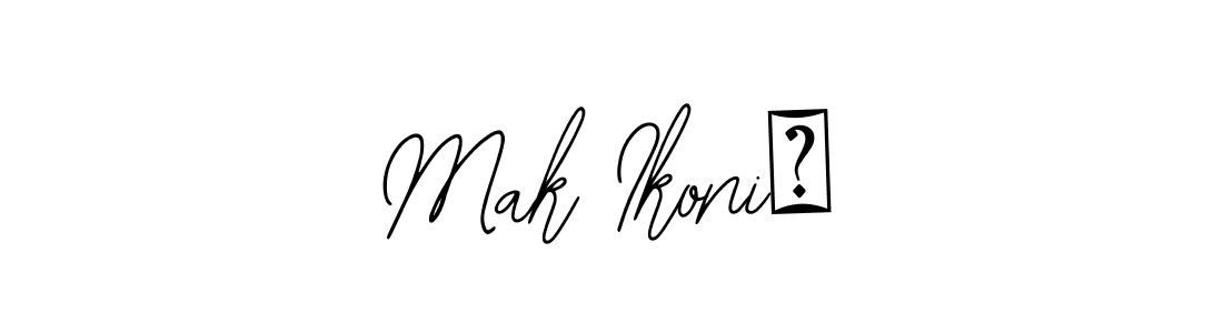 Create a beautiful signature design for name Mak Ikonić. With this signature (Bearetta-2O07w) fonts, you can make a handwritten signature for free. Mak Ikonić signature style 12 images and pictures png