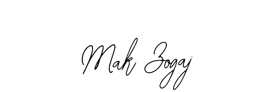 Use a signature maker to create a handwritten signature online. With this signature software, you can design (Bearetta-2O07w) your own signature for name Mak Zogaj. Mak Zogaj signature style 12 images and pictures png