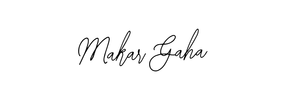 if you are searching for the best signature style for your name Makar Gaha. so please give up your signature search. here we have designed multiple signature styles  using Bearetta-2O07w. Makar Gaha signature style 12 images and pictures png