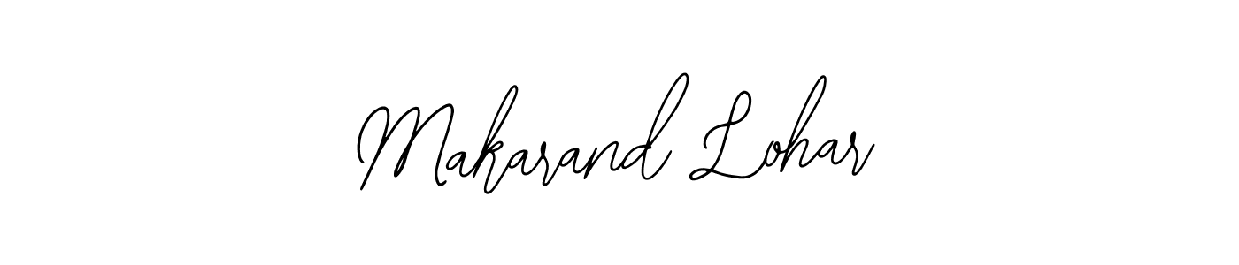 Also we have Makarand Lohar name is the best signature style. Create professional handwritten signature collection using Bearetta-2O07w autograph style. Makarand Lohar signature style 12 images and pictures png