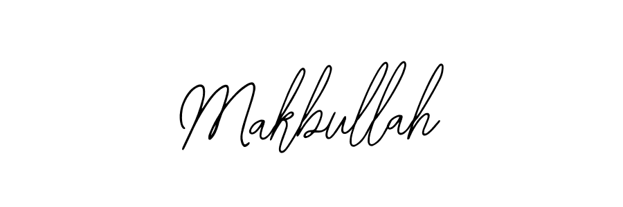 Also we have Makbullah name is the best signature style. Create professional handwritten signature collection using Bearetta-2O07w autograph style. Makbullah signature style 12 images and pictures png