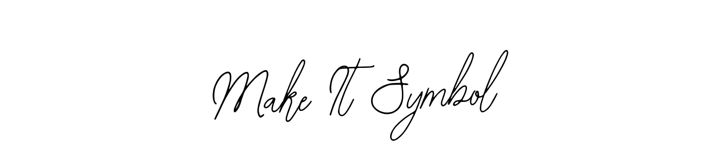 Make a short Make It Symbol signature style. Manage your documents anywhere anytime using Bearetta-2O07w. Create and add eSignatures, submit forms, share and send files easily. Make It Symbol signature style 12 images and pictures png