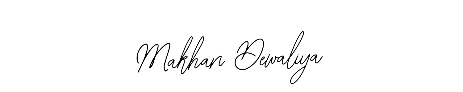 How to Draw Makhan Dewaliya signature style? Bearetta-2O07w is a latest design signature styles for name Makhan Dewaliya. Makhan Dewaliya signature style 12 images and pictures png