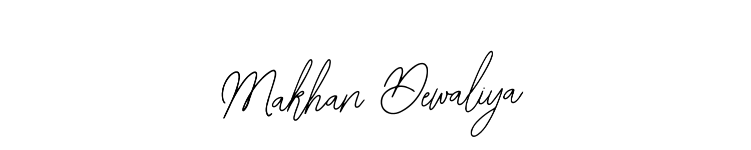 It looks lik you need a new signature style for name Makhan Dewaliya. Design unique handwritten (Bearetta-2O07w) signature with our free signature maker in just a few clicks. Makhan Dewaliya signature style 12 images and pictures png