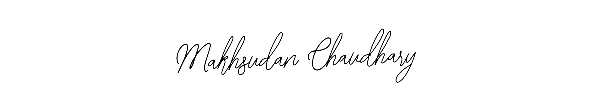 It looks lik you need a new signature style for name Makhsudan Chaudhary. Design unique handwritten (Bearetta-2O07w) signature with our free signature maker in just a few clicks. Makhsudan Chaudhary signature style 12 images and pictures png