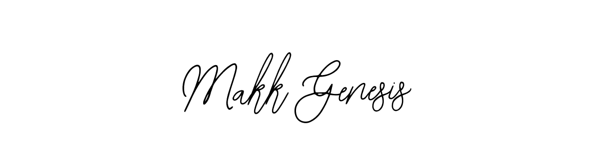 Best and Professional Signature Style for Makk Genesis. Bearetta-2O07w Best Signature Style Collection. Makk Genesis signature style 12 images and pictures png