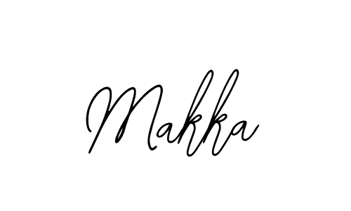 Create a beautiful signature design for name Makka. With this signature (Bearetta-2O07w) fonts, you can make a handwritten signature for free. Makka signature style 12 images and pictures png