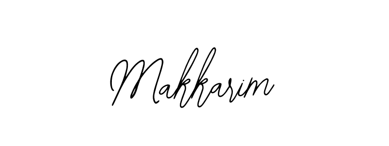 Also we have Makkarim name is the best signature style. Create professional handwritten signature collection using Bearetta-2O07w autograph style. Makkarim signature style 12 images and pictures png