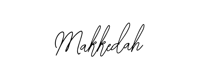 Make a beautiful signature design for name Makkedah. With this signature (Bearetta-2O07w) style, you can create a handwritten signature for free. Makkedah signature style 12 images and pictures png