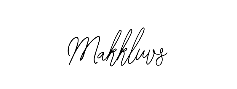 if you are searching for the best signature style for your name Makkluvs. so please give up your signature search. here we have designed multiple signature styles  using Bearetta-2O07w. Makkluvs signature style 12 images and pictures png