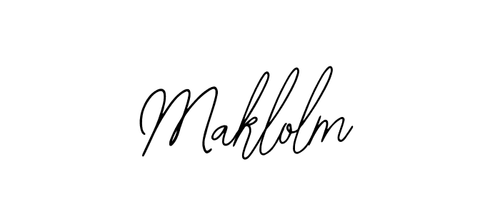 You can use this online signature creator to create a handwritten signature for the name Maklolm. This is the best online autograph maker. Maklolm signature style 12 images and pictures png