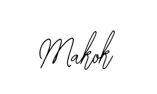 You should practise on your own different ways (Bearetta-2O07w) to write your name (Makok) in signature. don't let someone else do it for you. Makok signature style 12 images and pictures png