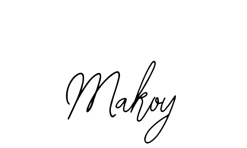 Makoy stylish signature style. Best Handwritten Sign (Bearetta-2O07w) for my name. Handwritten Signature Collection Ideas for my name Makoy. Makoy signature style 12 images and pictures png