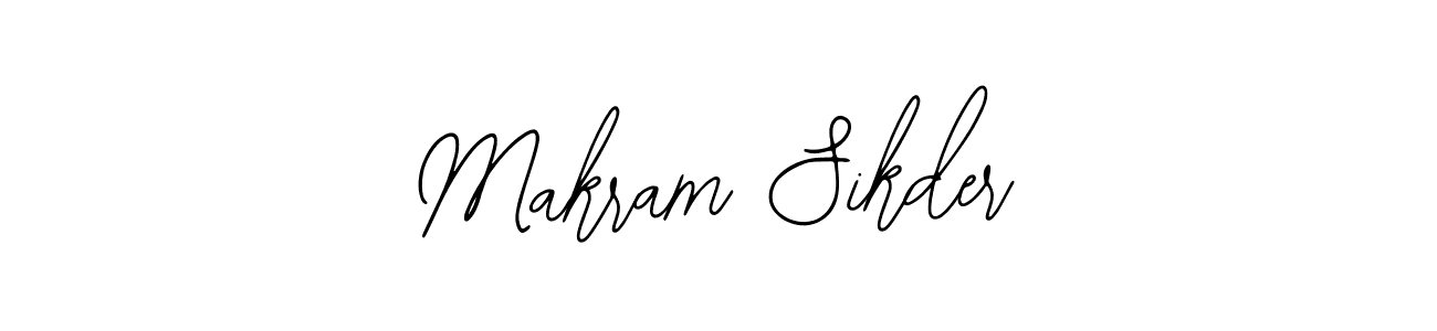 How to Draw Makram Sikder signature style? Bearetta-2O07w is a latest design signature styles for name Makram Sikder. Makram Sikder signature style 12 images and pictures png