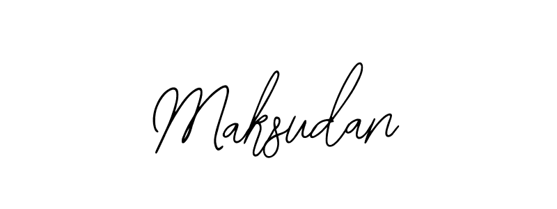 How to make Maksudan signature? Bearetta-2O07w is a professional autograph style. Create handwritten signature for Maksudan name. Maksudan signature style 12 images and pictures png