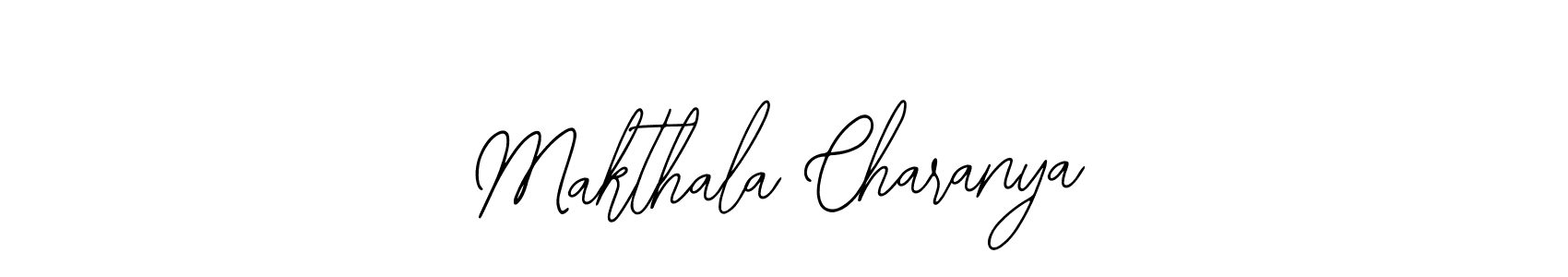 Once you've used our free online signature maker to create your best signature Bearetta-2O07w style, it's time to enjoy all of the benefits that Makthala Charanya name signing documents. Makthala Charanya signature style 12 images and pictures png