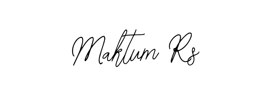 The best way (Bearetta-2O07w) to make a short signature is to pick only two or three words in your name. The name Maktum Rs include a total of six letters. For converting this name. Maktum Rs signature style 12 images and pictures png