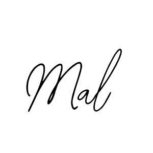 Design your own signature with our free online signature maker. With this signature software, you can create a handwritten (Bearetta-2O07w) signature for name Mal. Mal signature style 12 images and pictures png