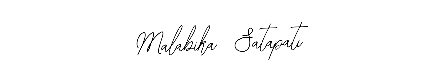 Also we have Malabika  Satapati name is the best signature style. Create professional handwritten signature collection using Bearetta-2O07w autograph style. Malabika  Satapati signature style 12 images and pictures png