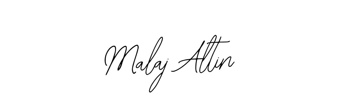 How to make Malaj Altin signature? Bearetta-2O07w is a professional autograph style. Create handwritten signature for Malaj Altin name. Malaj Altin signature style 12 images and pictures png