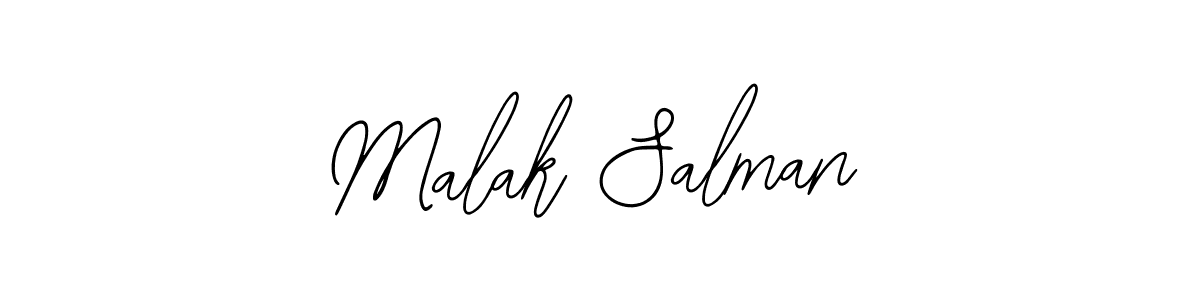 You should practise on your own different ways (Bearetta-2O07w) to write your name (Malak Salman) in signature. don't let someone else do it for you. Malak Salman signature style 12 images and pictures png