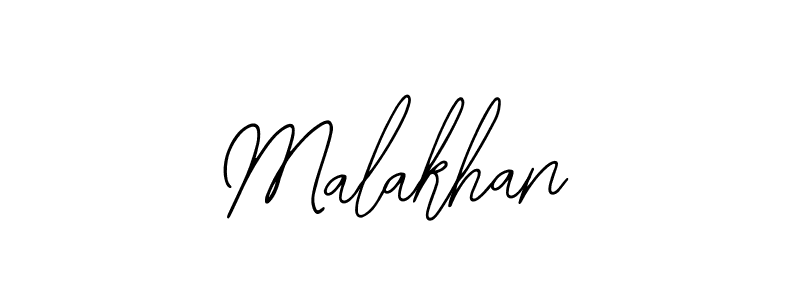 Similarly Bearetta-2O07w is the best handwritten signature design. Signature creator online .You can use it as an online autograph creator for name Malakhan. Malakhan signature style 12 images and pictures png