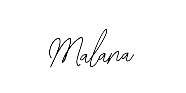 How to make Malana signature? Bearetta-2O07w is a professional autograph style. Create handwritten signature for Malana name. Malana signature style 12 images and pictures png