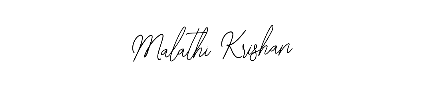 How to Draw Malathi Krishan signature style? Bearetta-2O07w is a latest design signature styles for name Malathi Krishan. Malathi Krishan signature style 12 images and pictures png