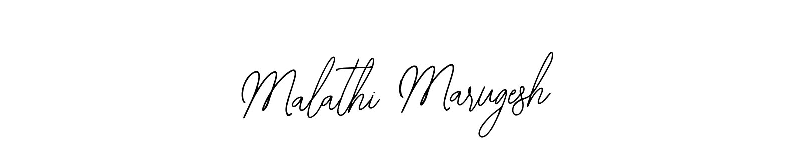 Malathi Marugesh stylish signature style. Best Handwritten Sign (Bearetta-2O07w) for my name. Handwritten Signature Collection Ideas for my name Malathi Marugesh. Malathi Marugesh signature style 12 images and pictures png