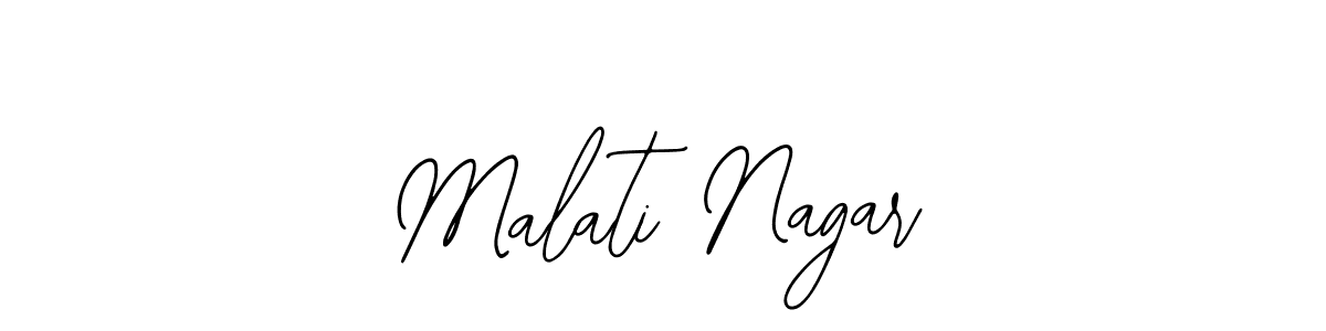 if you are searching for the best signature style for your name Malati Nagar. so please give up your signature search. here we have designed multiple signature styles  using Bearetta-2O07w. Malati Nagar signature style 12 images and pictures png