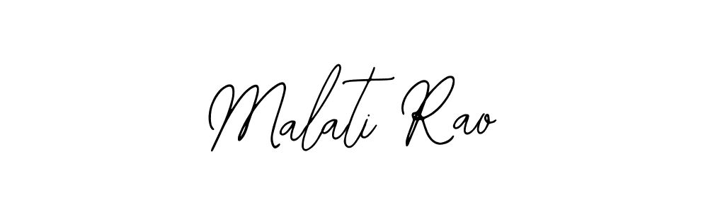 Also we have Malati Rao name is the best signature style. Create professional handwritten signature collection using Bearetta-2O07w autograph style. Malati Rao signature style 12 images and pictures png