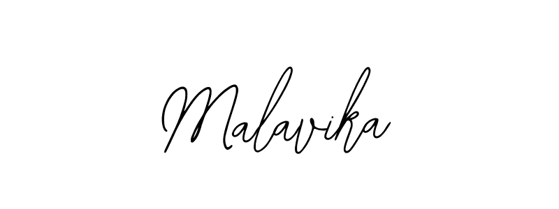 How to make Malavika name signature. Use Bearetta-2O07w style for creating short signs online. This is the latest handwritten sign. Malavika signature style 12 images and pictures png