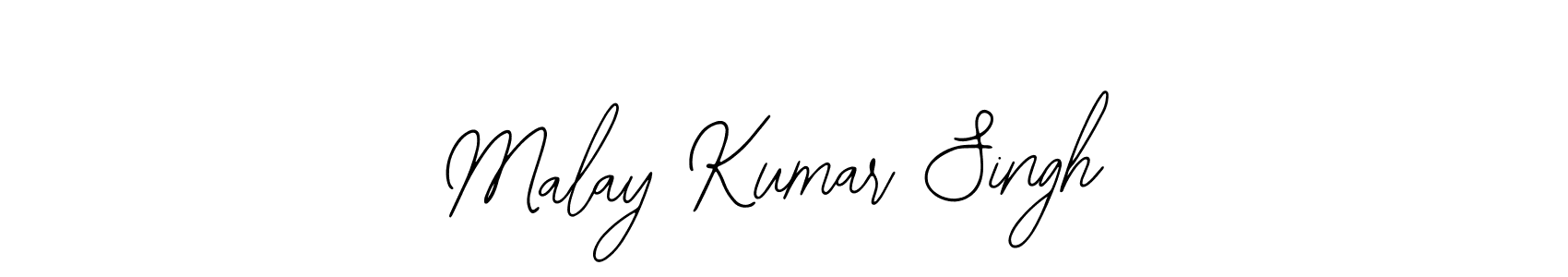 Use a signature maker to create a handwritten signature online. With this signature software, you can design (Bearetta-2O07w) your own signature for name Malay Kumar Singh. Malay Kumar Singh signature style 12 images and pictures png