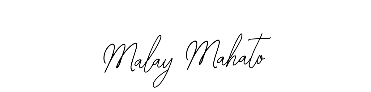 Bearetta-2O07w is a professional signature style that is perfect for those who want to add a touch of class to their signature. It is also a great choice for those who want to make their signature more unique. Get Malay Mahato name to fancy signature for free. Malay Mahato signature style 12 images and pictures png