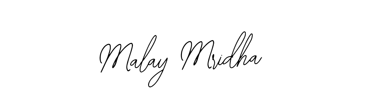 Also we have Malay Mridha name is the best signature style. Create professional handwritten signature collection using Bearetta-2O07w autograph style. Malay Mridha signature style 12 images and pictures png