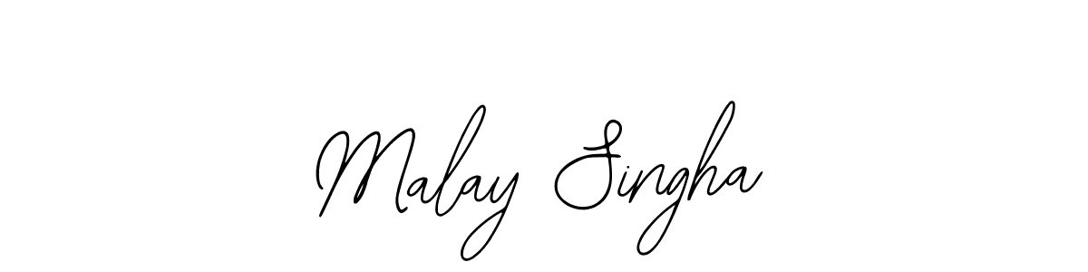 Create a beautiful signature design for name Malay Singha. With this signature (Bearetta-2O07w) fonts, you can make a handwritten signature for free. Malay Singha signature style 12 images and pictures png