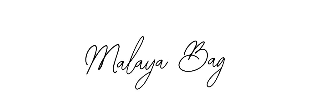 How to make Malaya Bag name signature. Use Bearetta-2O07w style for creating short signs online. This is the latest handwritten sign. Malaya Bag signature style 12 images and pictures png