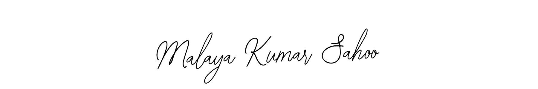 Bearetta-2O07w is a professional signature style that is perfect for those who want to add a touch of class to their signature. It is also a great choice for those who want to make their signature more unique. Get Malaya Kumar Sahoo name to fancy signature for free. Malaya Kumar Sahoo signature style 12 images and pictures png