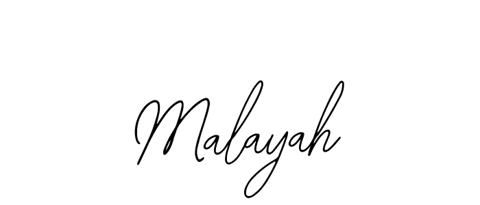 Create a beautiful signature design for name Malayah. With this signature (Bearetta-2O07w) fonts, you can make a handwritten signature for free. Malayah signature style 12 images and pictures png