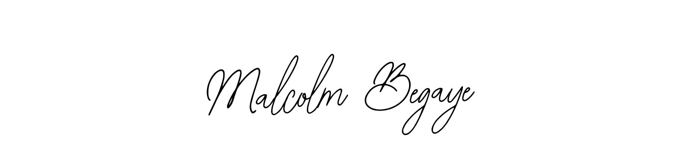Use a signature maker to create a handwritten signature online. With this signature software, you can design (Bearetta-2O07w) your own signature for name Malcolm Begaye. Malcolm Begaye signature style 12 images and pictures png